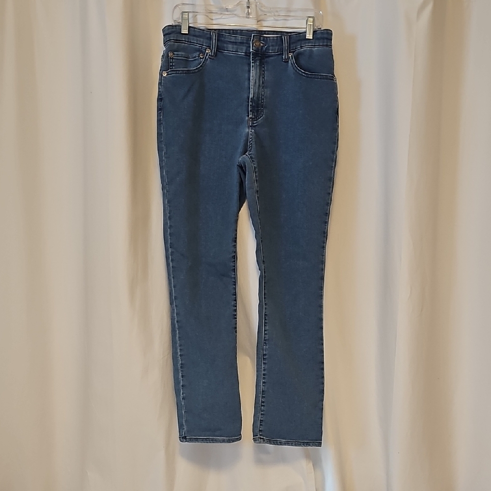 32 COOL Denim Blue Women's Straight Jeans